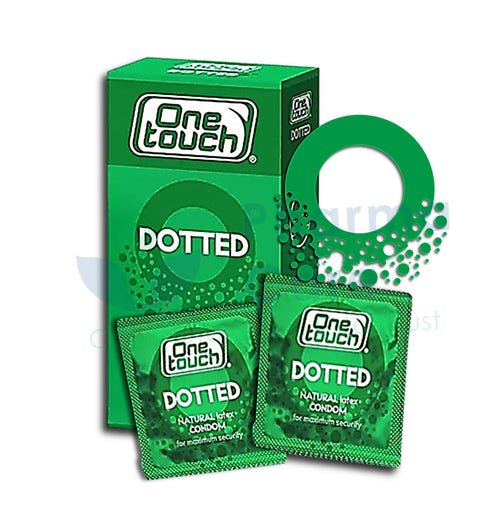 ONE TOUCH CONDOMS DOTTED 5Pcs