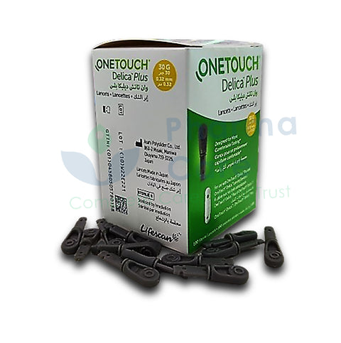 Onetouch Delica Plus Lancets 100s