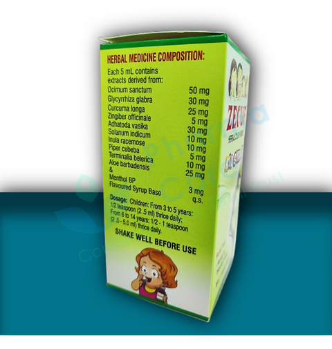 Zecuf Kids Cough Syrup 100ML