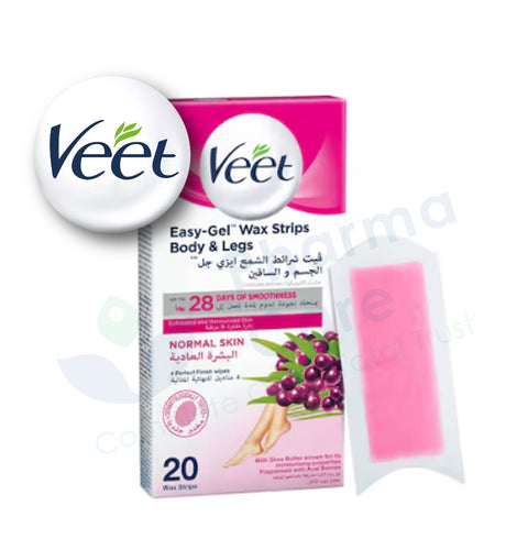 Veet Wax Strips Normal Skin 20S