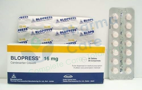 Blopress 16 Mg Tablet 28's