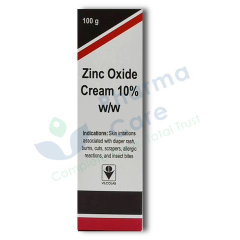 Vilco Zinc Oxide Cream 10% 100Gm