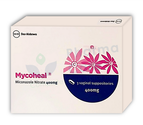 MYCOHEAL 400MG SUPPOSITORY 3s
