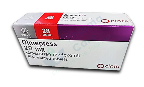 OLMEPRESS 20MG TAB 28Ss