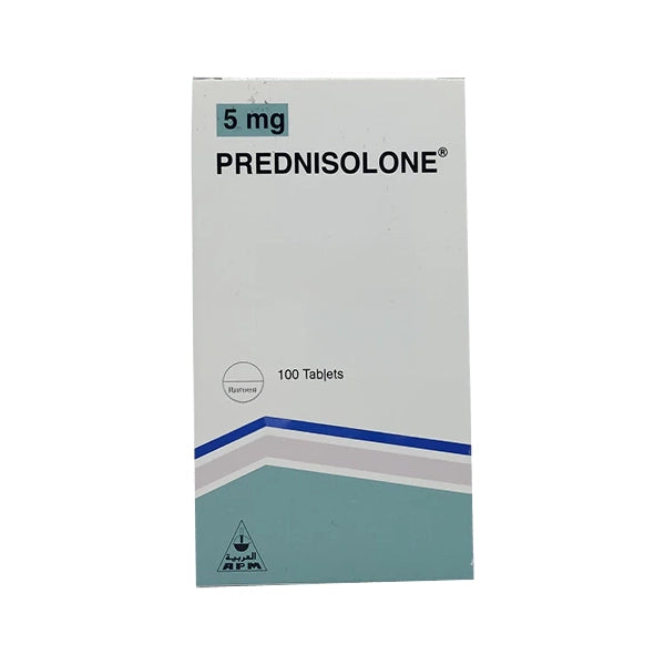 Prednisolone 5mg Tablets 100's – PharmaCare Online