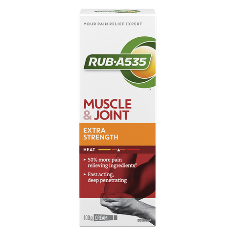 Rub-A535 Extra Strength Heating Cream, 100 Gm