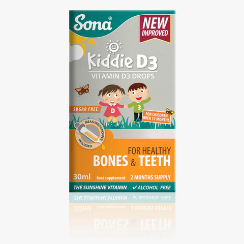 Sona Kiddie D3 - Vitamin D Drops For Children
