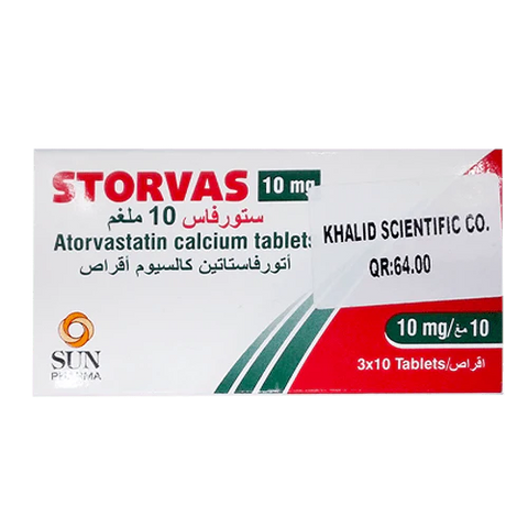 STORVAS 10MG TAB 30S