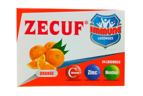Zecuf Lozenges Immune Orange 24's