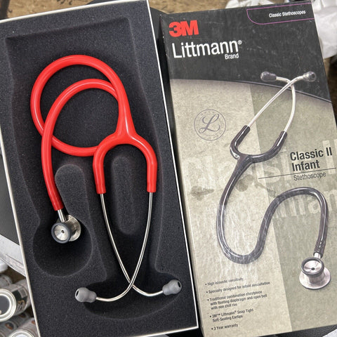 Littmann Classic II Infant Stethoscope Red