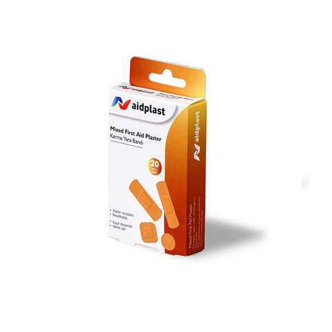 Aid plast Mixed First Aid Plaster 100's