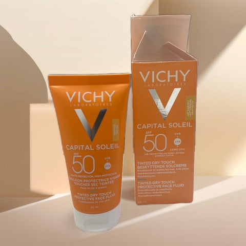 Vichy Capital Soleil BB Tinted Dry Touch Anti Shine tinted Sunscreen SPF 50+ 50 ML