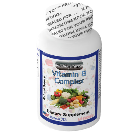 Healthwise Vitamin B Complex Tab 30S