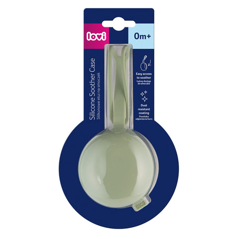 Lovi Silicone Soother Case 0M+ Green- 51/032