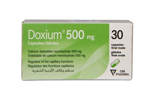 Doxium 500Mg Capsules 30's