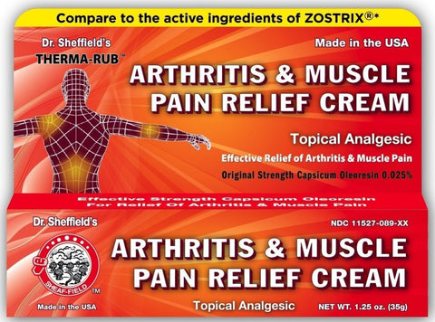 Dr Sheffield's Arthritis And Muscle Pain Relief Cream