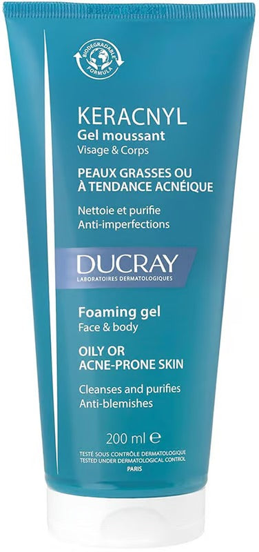 Ducray Keracnyl Gel 200mL