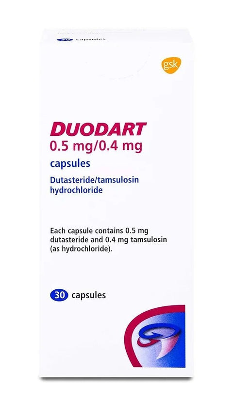 Duodart 0.5/0.4mg Capsule 30's