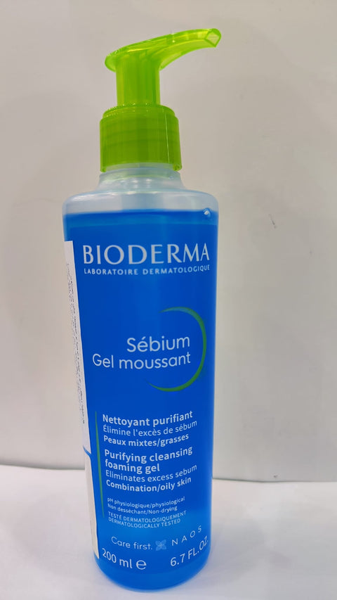 Bioderma Sébium Foaming Gel Moussant, 200ml