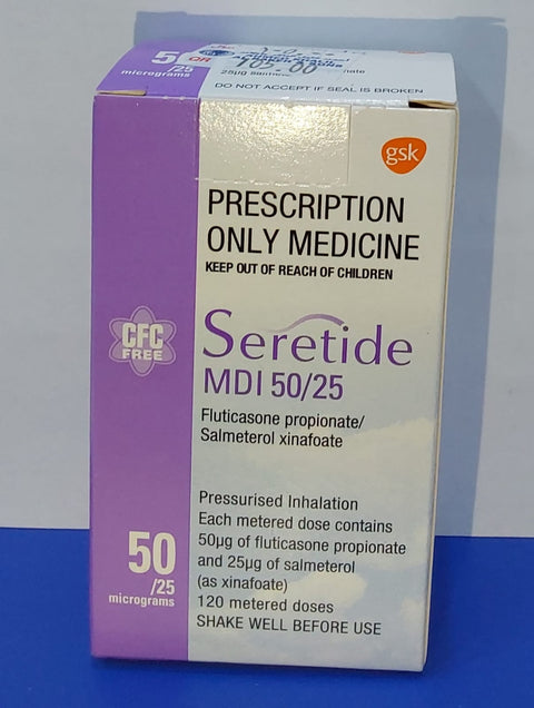 SERETIDE MDI 50/25 120DOSE