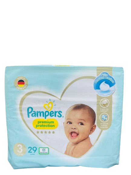 Pampers  Premium Care Size3 Baby Diaper 29 PC