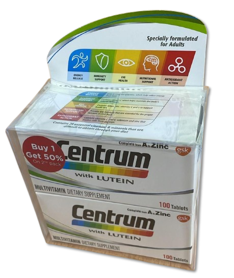 Centrum Lutein 100S Buy 1 Get 1 Next One50% Off