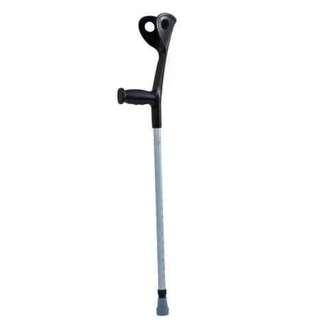 Wolaid Heavy Duty Forearm Crutches Adjustable & Lightweight, Black JL937L(1)