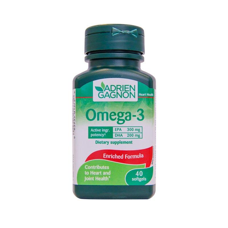 Adrien Gagnon omega 3,6,9 Softgel 40's PharmaCare Online