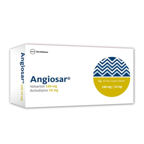 Angiosar 160/10 Mg 30 Tablets