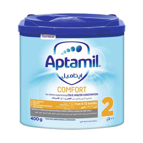 Aptamil Comfort Formula Milk Powder Stage 2 6 To 12 Months 400g