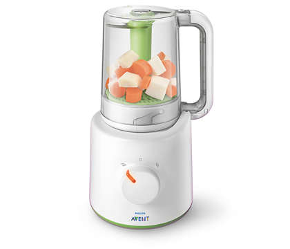 Avent Combined Steamer And Blender (2 In 1) Scf870/21