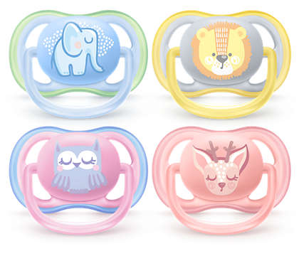 Avent Soother Sil Ultra Air Mixed 0-6M,Scf 085/05