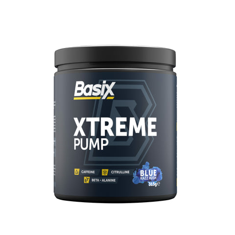 Basix XTREME PUMP Pre-Workout - Icy Blue Raz