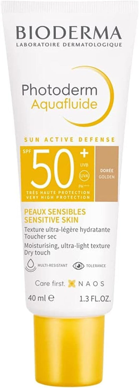 Bioderma Photoderm Aquafluid SPF50+ Doré 40ml