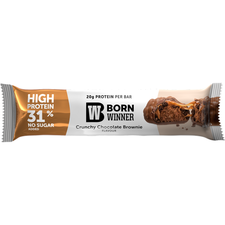 Born Winner  Protein Bar Crunchy Chocolate Brownie 64 Gm