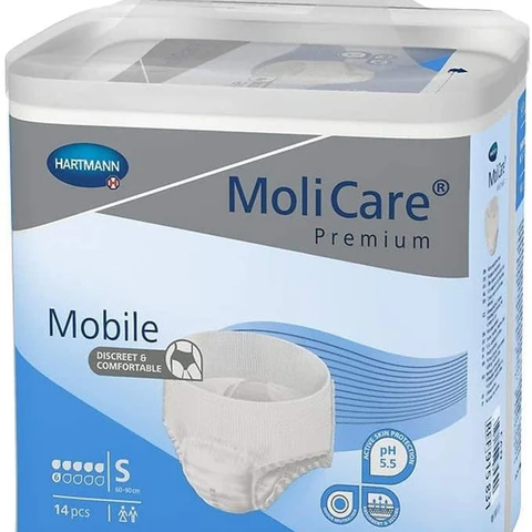 Molicare Premium Mobile Adult Diapers Size S 6D – 14PCS
