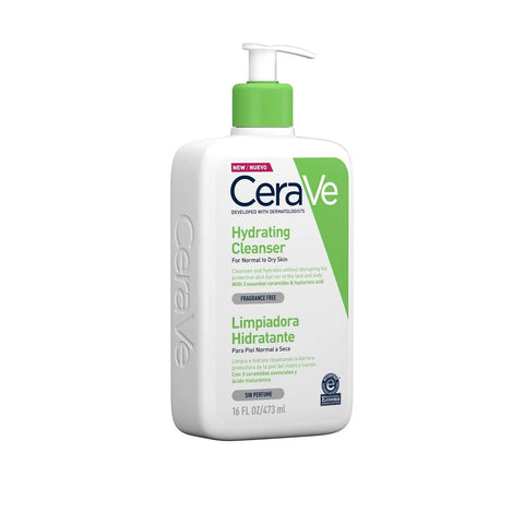 CeraVe Hydrating Cleanser for Normal to Dry Skin with Hyaluronic Acid 473mL