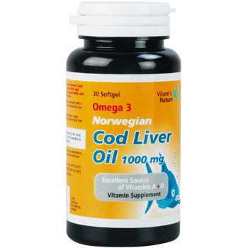 Vitane'S Nature Cod Liver Oil Soft Gel, 30's