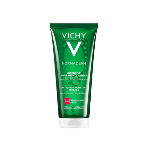 Vichy Normaderm Phytosolution Face Cleanser Gel, 200 ML – Gel for Oily and Acne-Prone Skin