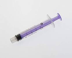 Syringe 2.5 ML Med+S, 10's