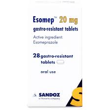 ESOMEP 20MG TAB 14S