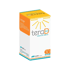 JOSWE TERAD VITAMIN D3 5000IU CAP 30S