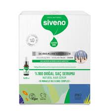 Incia Siveno 100% Natural Hair Serum , 4X10 ML