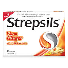Strepsils Warm Ginger 16 Pieces