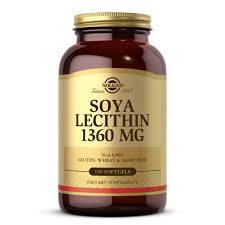 Solgar Lecithin Softgels, 1360 Mg Softgels 100's