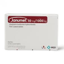 JANUMET 50/1000MG TAB 56S