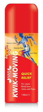 KWIK-MOVING QUICK RELIEF SPRAY 150ML