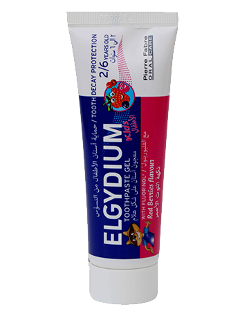 Elgydium Kids 2-6 Tooth Paste Red Berries, 50 ML