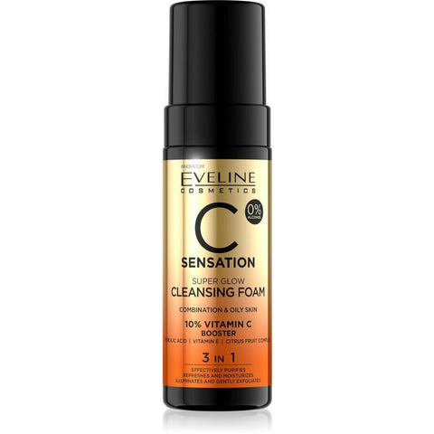 Eveline C Sensation Vit C 3in1 Cleansing Face Wash Foam150ml