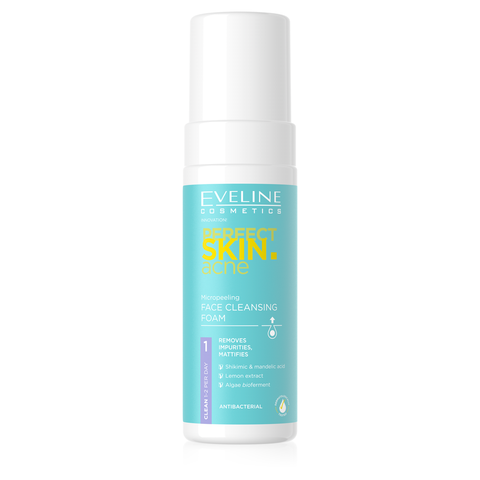 Eveline Perfect Skin Acne Face Cleansing Foam 150ml